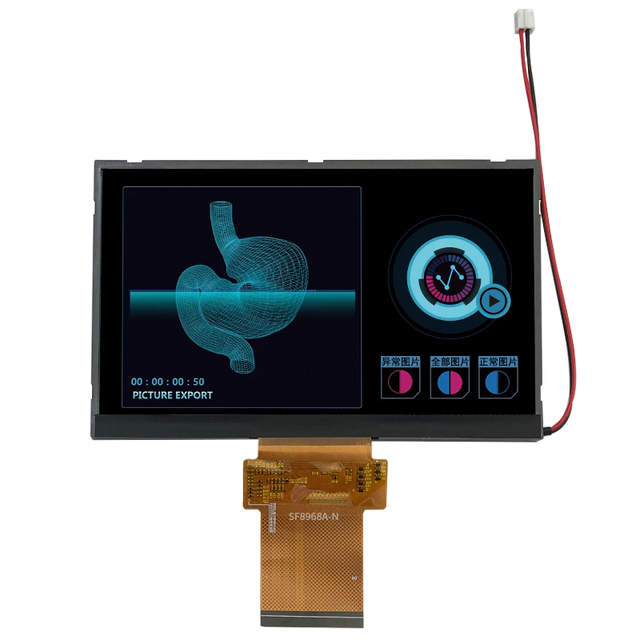 White 5.7inch 60pin 1920*1080 lcd panel graphic TFT LCD display module
