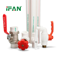 Raccords de plomberie PPR IFAN longue durée 20-110mm Blanc PN25 Coude, Té, Raccord pour l'alimentation en eau des bâtiments