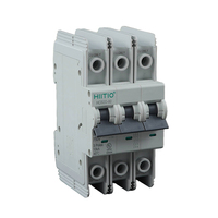 Disjoncteur miniature DC HIITIO HCB2D-80 UL 489 certifié DC1000V 16A-80A 1P/2P/3P/4P DC MCB