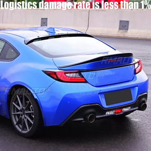 สปอยเลอร์หลังคาท้ายรถยนต์สำหรับ TOYOTA ZA86 GR86 สำหรับ Subaru BRZ 2021+ ABS สีดำเงา จำนวนขายแล้ว 3 ชิ้น - Product Image 2