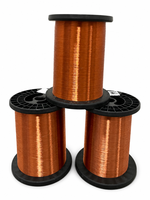 Fil de bobinage en aluminium émaillé de 0,14 mm à 0,9 mm, conducteur rond solide isolé