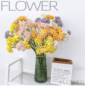 Offre Spéciale en plastique de luxe coloré <span class=keywords><strong>gypsophile</strong></span> fleur artificielle pour bricolage Arrangement décoration de la maison fête de <span class=keywords><strong>mariage</strong></span> déco - Product Image 6