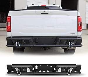 Pare-chocs arrière Winjet de style vente chaude adapté pour 2021 2022 <span class=keywords><strong>2023</strong></span> <span class=keywords><strong>Ford</strong></span> <span class=keywords><strong>F</strong></span>-<span class=keywords><strong>150</strong></span> NF103B103 - Product Image 2