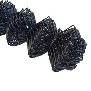 Clôture en treillis métallique PVC vert, bleu, noir, robuste, pour usage industriel, type Cyclone - Product Image 3