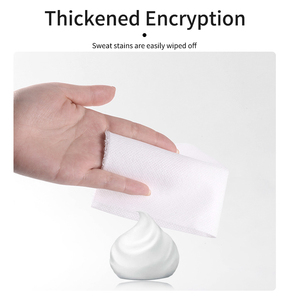 Khăn giấy mặt dùng một lần 100% viscose, khô nhanh, kháng khuẩn, hình vuông, mềm mại, đóng gói dạng gói, công nghệ dệt không dệt - Product Image 2