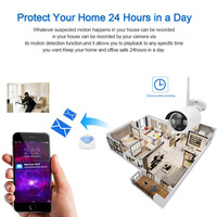 Wistino HD 5MP NVR Kit Plug and Play Wireless 4CH CCTV System Kit P2P Outdoor IR Leds Night Vision Home Security System