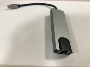5 En 1 USB tipo C Hub <span class=keywords><strong>HDMI</strong></span> <span class=keywords><strong>AUX</strong></span> USB3.0 estación de acoplamiento con adaptador de red Ethernet para Mackbook Notebook Laptop - Product Image 2