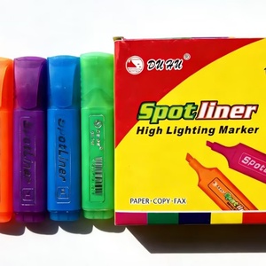 Marcadores Resaltadores Multicolores y Coloridos de Alta Calidad, Novedad 2026, Ideales para Regalos Promocionales de Oficina y Publicidad - Product Image 3