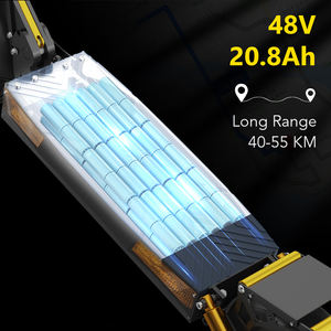 Hot Selling Wholesale iENYRID ES6 Dual Motor <b>Off</b>-<b>Road</b> Electric Scooter 10" All-Terrain E-Scooter for Adults EU Warehouse - Product Image 5