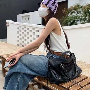 Bolso de Mano de Moda <span class=keywords><strong>para</strong></span> Mujer, Estilo Moderno y Atrevido, Bolso Tote de Gran Capacidad, Versátil, Casual, de Hombro y Cruzado - Product Image 5