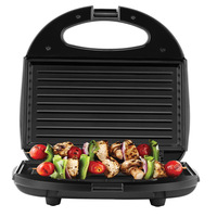 Steak hamburger électrique sandwich maker grill viande rôtissoire machine oeuf poêle petit déjeuner crêpe tasse gâteau grille-pain amovible