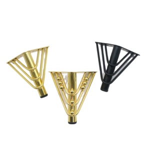 Modern Light Luxury <strong>Sofa</strong> Hardware Iron Triangle Foot Metal Support for TV Cabinet Coffee <strong>Table</strong> Bedside <strong>Table</strong> - Product Image 4