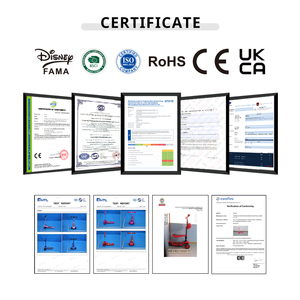 Monopattino per Bambini con 3 Ruote Illuminate a LED e 4 Manubri Regolabili in Altezza - Product Image 6