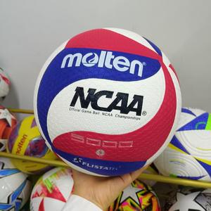 Molten 5000 USA NCAA profesional tamaño 5 suave PU cuero voleibol logotipo personalizado azul blanco rojo Color - Product Image 2