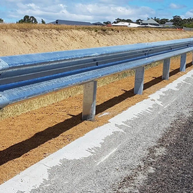 Hot Dip Galvanized Steel Guard Rail with High Quality Material Patient Service