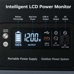 Vente en gros usine : Panneau solaire 300W 500W avec alimentation par panneau solaire, station d'éclairage LED, générateur de secours pour extérieur et voyages - Product Image 3