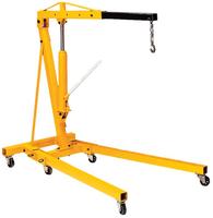 Grue d'atelier hydraulique manuelle personnalisée 2 tonnes grue de levage manuelle pour moteur de voiture