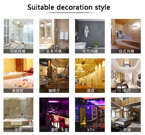 Espelho de maquiagem profissional com iluminação LED 40 cm, material ideal para banheiro, espelho de corpo e vidro, mais vendido em 2024, ideal para desembaçamento - Product Image 3