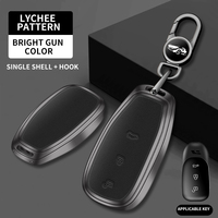 Vente en gros de coques de clés de voiture en alliage de zinc de haute qualité, disponibles en stock, pour LiXiang One L9 L8 L7 Li, télécommande, accessoire automobile