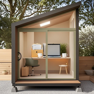 Container Ufficio Prefabbricato di Lusso, Pod Ufficio Portatile da Esterno Giardino, Casetta Prefabbricata in <span class=keywords><strong>Vendita</strong></span> - Product Image 6