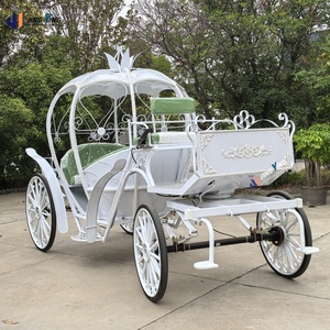 Chine Usine Ferronnerie Creuse Citrouille Chariot Ferronnerie Art Fabricant de voitures Calèche électrique à <span class=keywords><strong>vendre</strong></span> - Product Image 1