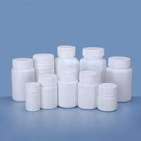 Capsules pharmaceutiques en plastique personnalisées de 20-200ml, contenants de vitamines pour pilules