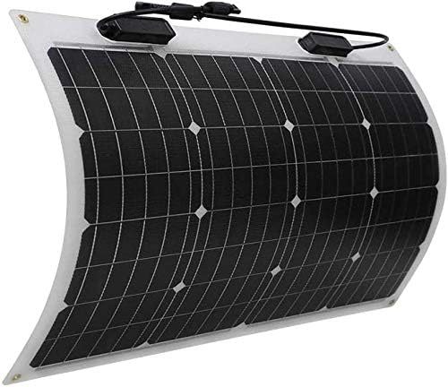 Factory Wholesale Flexible Solar Panels 50W Ultra-Flexible Bendable Mono Off-Grid Charger Marine Boat Curve Surfaces