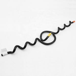 Attache semi-conductrice en PVC réutilisable, thermosensible, noire, 550 mm x 12 mm, pour applications électriques - Product Image 1