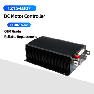 Controlador de Motor de CC Curtis 1215-8307 para Montacargas Eléctrico y AGV, 36V 48V 500A 24kW IP65, Controlador de Motor EV para Plataforma de Carrito de Golf - Product Image 1