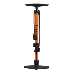 Pompe à air manuelle sur pied Lechi 32x620mm avec manomètre pour gonflage des pneus de vélo - Product Image 4