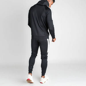 Tuta da Ginnastica Personalizzata con Logo Proprio per Uomo, Set Sportivo alla Moda, Aderente e Comodo per Palestra e Corsa - Product Image 4