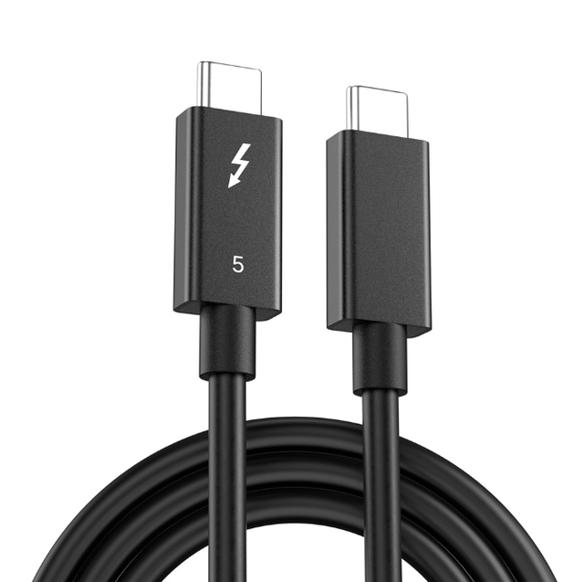 USB 5.0 C Male to USB C Male PD240W Power Charge 80Gbps Data Transfer 8K60HZ CABLE