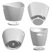 Personnalisé OEM/ODM seau à glace lumineux à led seau à glace unique seau à glace de mariage