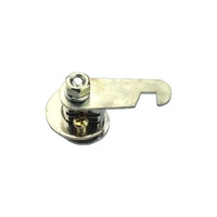 Serrure à loquet rainuré pour armoire, texture écorce d'orange, cylindre à clé pour boîte aux lettres, boîtier d'équipement électrique
