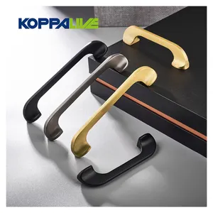 Koppalive Nordic Messing Moderne Kast Trekt 5 Inch Kast Handvat Europese Decoratieve Garderobe Deur Lade Handgrepen