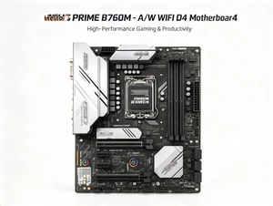 Nouvelle carte mère ATX B760M-AYW-WIFI-D4 LGA 2011-3 2026 pour processeur Intel double cœur, DDR4 quadri-kanal, NVME NGFF pour ordinateur de bureau - Product Image 1