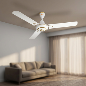 Ventilateur de plafond électrique Kimatsu 1200 mm Platinum à 5 pales, moteur DC, design élégant, pales métalliques antirouille, mécanique, pour usage domestique - Product Image 2