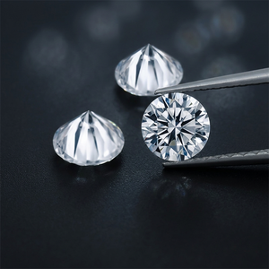 Diamant de laboratoire 2 carats, diamant CVD HPHT non monté, taille excellente, clarté VS1, diamant synthétique rond brillant non monté pour bijoux - Product Image 3