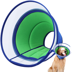 <span class=keywords><strong>Collar</strong></span> Ajustable de Plástico Suave para Perros, Diseño Moderno y Sólido, <span class=keywords><strong>Collar</strong></span> Isabelino de Recuperación para Gatos y Perros, Cono Anti-Mordidas para Cirugía - Product Image 1