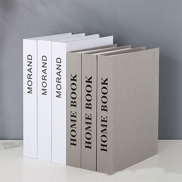 Chinese Supplier Designer Book Table Decor Boxes Hardcover Faux Books Home Decoration Modern Decor Books