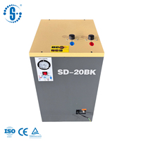 Düşük gürültü hava soğutmalı yüksek sıcaklık soğutmalı kurutma makinesi endüstriyel çalışma alanları için SD-20BK sessiz çalışma