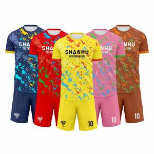 Nuovi kit ragazzi adulti uniforme da calcio senza Logo Baby Soccer Wear Baby Jersey Soccer - Product Image 6