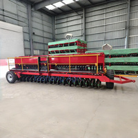 Semoir agricole robuste pour tracteur, machine à semer le blé, le riz et l'herbe, 25 rangs, espacement de 15 cm, haute précision