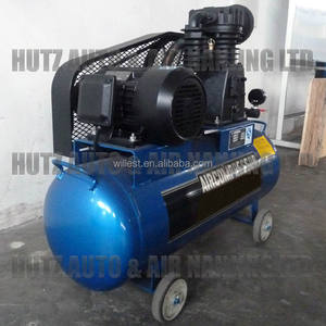 เครื่องอัดอากาศแบบลูกสูบ Willest 2 สูบ 1 จังหวะ ปั๊มเหล็ก ขับเคลื่อนด้วย<span class=keywords><strong>สายพาน</strong></span> รุ่น BHII30E30H100 3 แรงม้า 100 <span class=keywords><strong>ลิตร</strong></span> แบบไฟฟ้า - Product Image 4