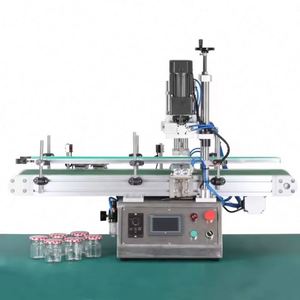 เครื่องปิดฝาขวดน้ำ/ไวน์อัตโนมัติ เครื่องปิดฝาขวด PET - Product Image 1