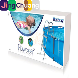 Jingchuang58430 Échelle de <span class=keywords><strong>piscine</strong></span> double face, escalier de <span class=keywords><strong>piscine</strong></span>, équipement de support <span class=keywords><strong>pour</strong></span> <span class=keywords><strong>piscine</strong></span>, échelle de <span class=keywords><strong>piscine</strong></span> 84 cm - Product Image 2