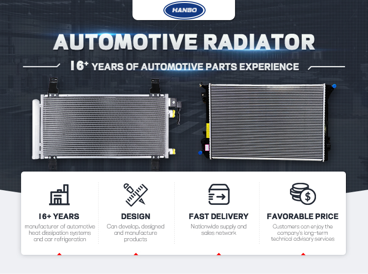 Hanbo Manufacturer OEM Radiator Cooling Fan MotorSuitable for