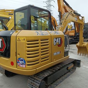 Caterpillar pour CAT 305.5E2 Mini excavatrice hydraulique sur chenilles d'occasion du Japon pompe à moteur à noyau pelles d'occasion à bas prix - Product Image 6