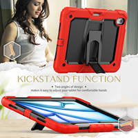 Housse de protection pour iPad Air 13 2024 2025 fabriquée directement par le fabricant, avec béquille intégrée et coque en double matériau