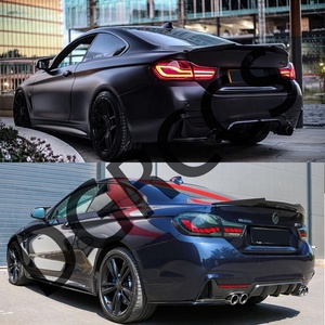 Cho Cho 4 Loạt F32 Sợi Carbon Thể Thao Spoiler Phía Trước Lip Phía Sau Khuếch Tán Gương Vỏ Cá Mập Vây Bên Váy Trung Lưới Tản Nhiệt Dễ Dàng - Product Image 6